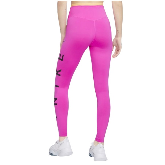 Nike Pink Leggings - Picture 2 of 3